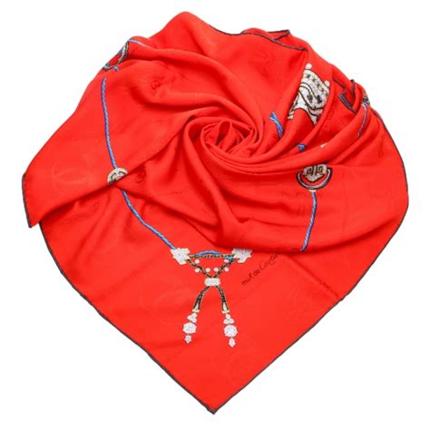 cartier print|cartier spirit scarf.